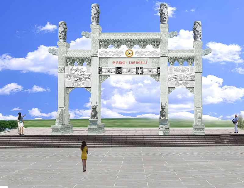 　花岗岩村牌坊在江西农村修建一座需要多少钱