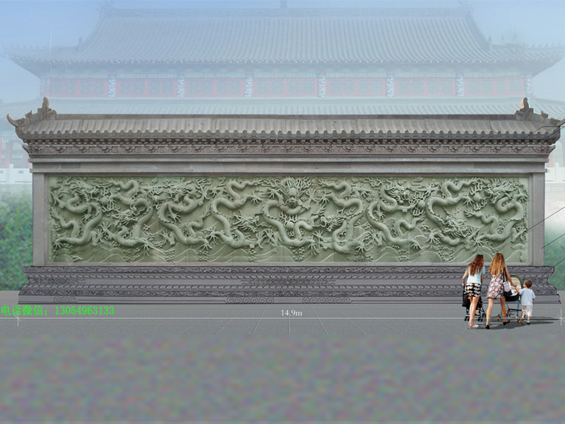 带你一起了解石雕壁画-九龙壁的制作过程