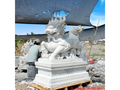 早期记载的石雕麒麟样貌及好看的石麒麟图片