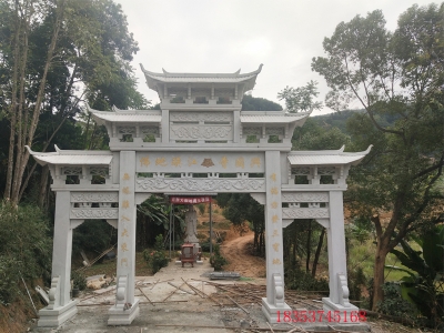 农村石牌坊的修建体现那些文化符号