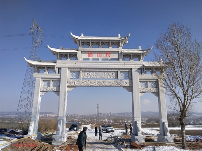 村口石牌楼设计-设计前要做那些准备