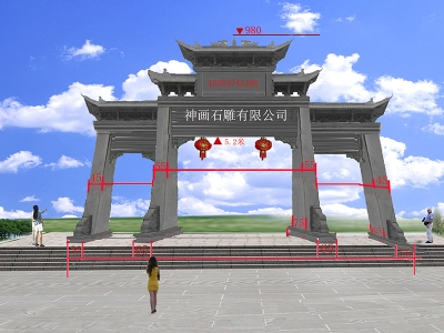 农村修建石牌坊具有那些意义