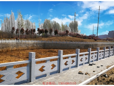 河道花岗岩栏杆的样式-石栏杆的尺寸设计